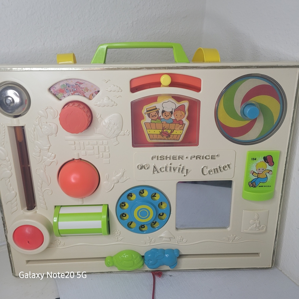 Fisher-Price Interactive Activity Center - Cream, Red, Green